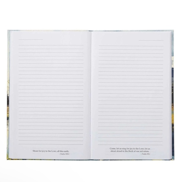 Christian Journal Nature Artwork Bible Verse Hardcover Notebook - Picture 4 of 4